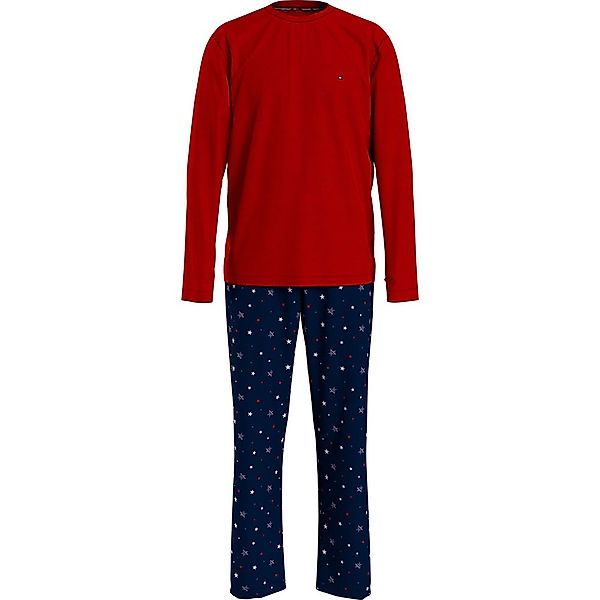 Tommy Hilfiger Underwear Langarm-rundhalshose Mit Print Jersey Set Pyjama L günstig online kaufen