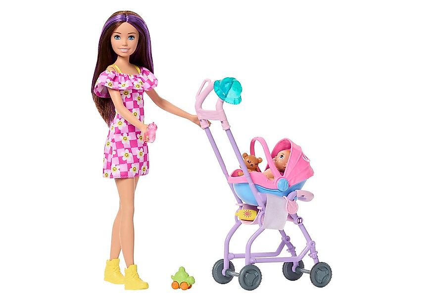 Barbie Anziehpuppe Barbie "Skipper Babysitters Inc." Kinderwagen Spielset günstig online kaufen