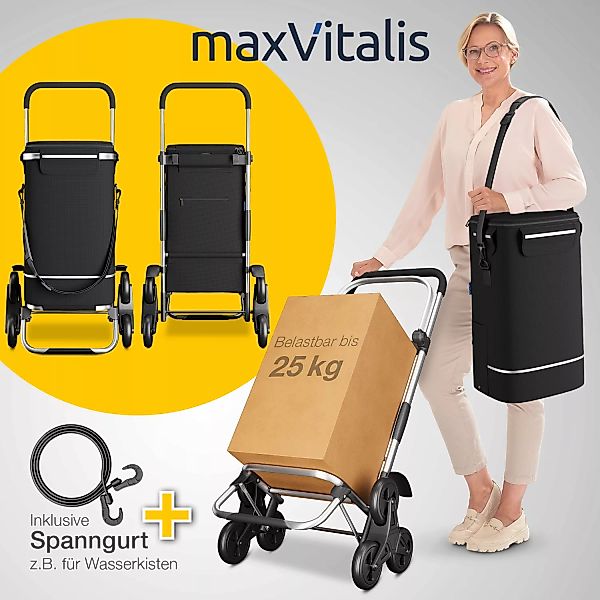 ELONEO Einkaufstrolley Treppensteiger mit Kühlfunktion & günstig online kaufen