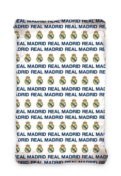 Real Madrid Spannbettlaken Real Madrid Bettlaken 90x200x25cm günstig online kaufen