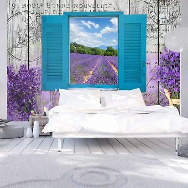 artgeist Fototapete Lavender Recollection mehrfarbig Gr. 200 x 140 günstig online kaufen