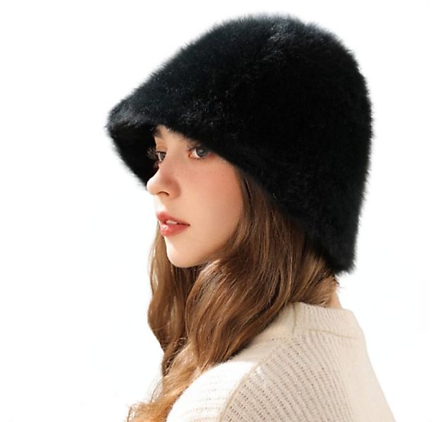 Blusmart Plüschmütze Damen-Plüschmütze für Herbst/Winter (Ohren-/Kopfschutz günstig online kaufen