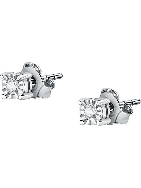 CHRIST Paar Ohrstecker CHRIST Damen-Ohrstecker 375er Weißgold 2 Diamant günstig online kaufen