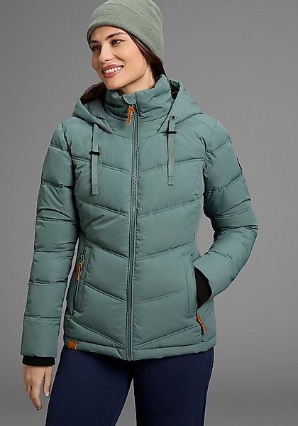 KangaROOS Winterjacke mit Kapuze und Kordelzug, Reißverschlusstaschen und I günstig online kaufen