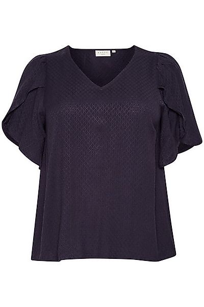 KAFFE Curve Kurzarmbluse Kurzarm-Bluse KCmirana Große günstig online kaufen