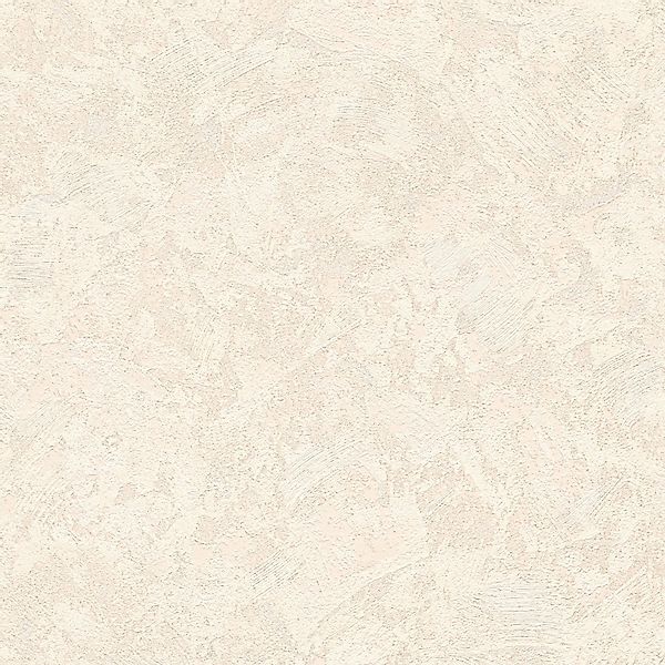 Bricoflor Einfarbige Tapete in Putzoptik Creme Beige Vliestapete mit Vinyl günstig online kaufen