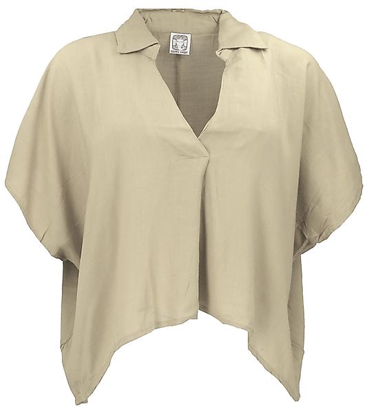 Guru-Shop Longbluse Weites Boho Blusentop mit günstig online kaufen