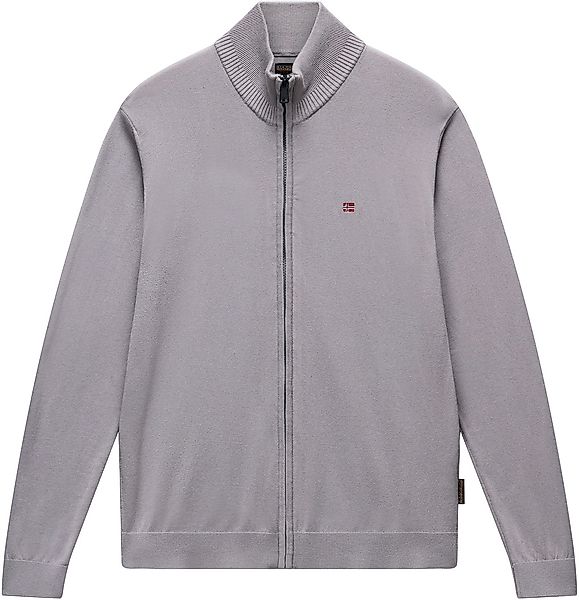 Napapijri Strickjacke "DECATUR FZ 3" Mit Rundhalsausschnitt günstig online kaufen