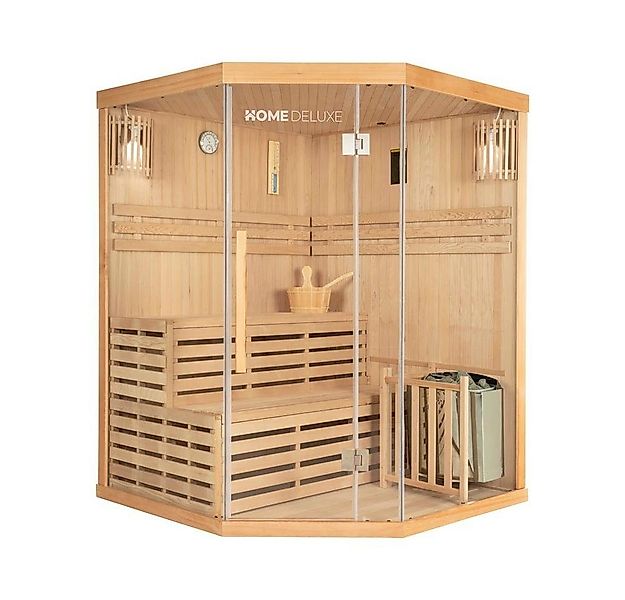 HOME DELUXE Sauna Traditionelle Sauna SKYLINE - XL, BxTxH: 150 x 150 x 200 günstig online kaufen
