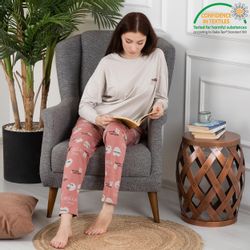 LOREZA Schlafanzug Schlafanzug Pyjama langarm- Spring günstig online kaufen