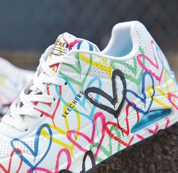 Skechers UNO-SPREAD THE LOVE Wedgesneaker Freizeitschuh, günstig online kaufen