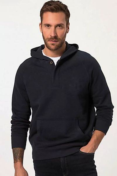 JP1880 Sweatshirt Hoodie Flammsweat Kapuze Knopfleiste bis 8 XL günstig online kaufen