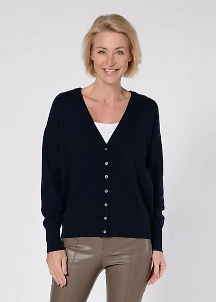 IN LINEA Strickjacke V-Cardigan, 613 NAVY günstig online kaufen