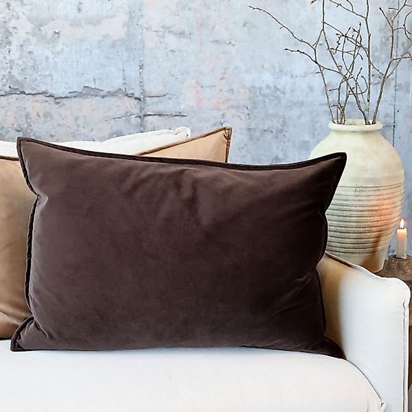 Chic Antique Kissenbezug Aix Kissebezug velour günstig online kaufen