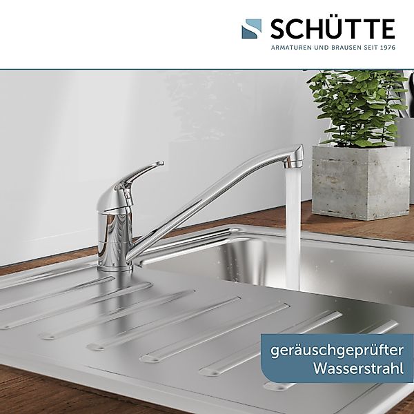 Schütte Spültischarmatur GENUA chrom Niederdruck-Armatur, Verbrühschutz, günstig online kaufen
