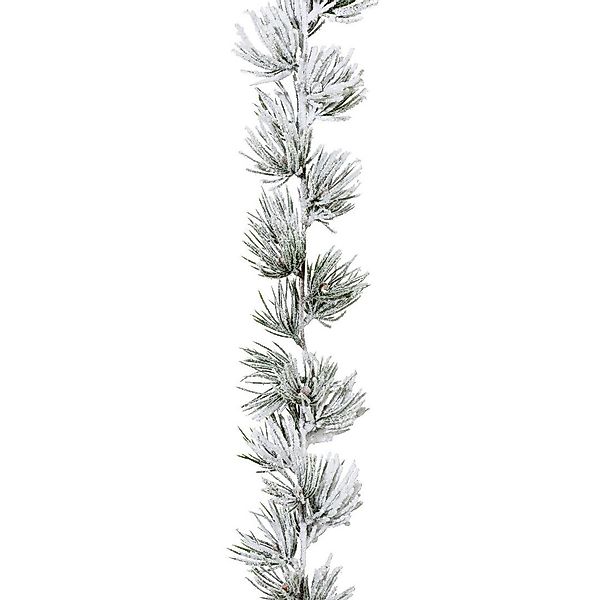 Kunstgirlande Künstliche KIEFERNGIRLANDE ca 180cm beschneit., günstig online kaufen