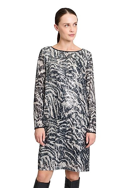 Betty&Co Paillettenkleid "Damen mit U-Boot-Ausschnitt" Ohne Tasche Material günstig online kaufen