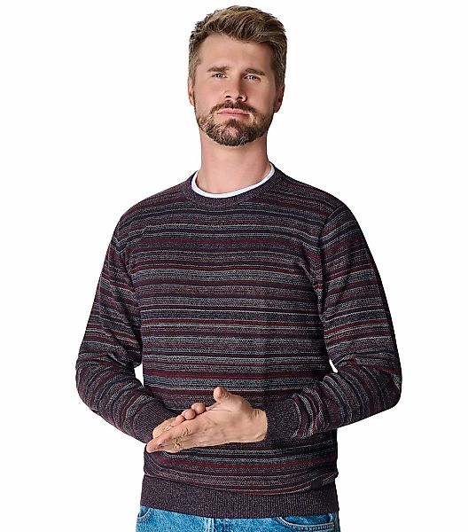 CASAMODA Strickpullover "CASAMODA Pullover gestreift" günstig online kaufen