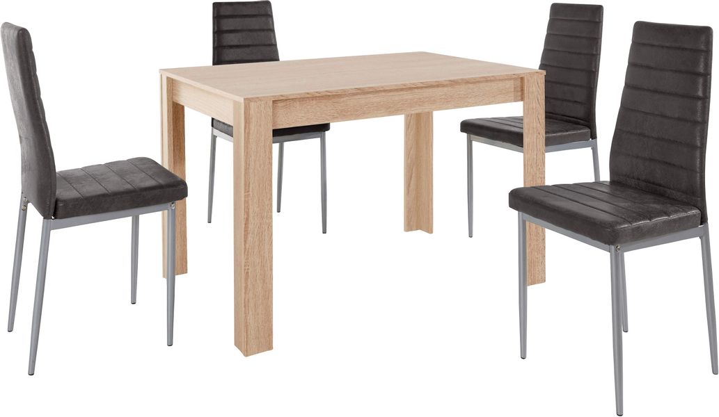 INOSIGN Essgruppe mit Tisch und 4 günstig online kaufen