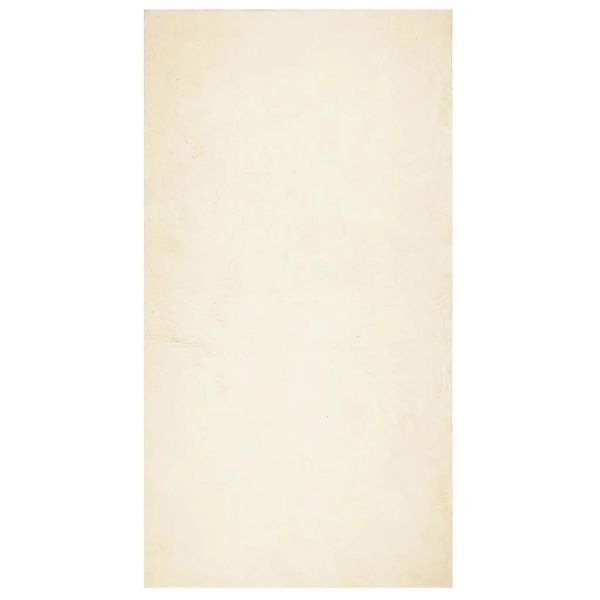 vidaXL Teppich Huarte Kurzflor Weich Und Waschbar Creme 60x110 Cm 1931296 günstig online kaufen