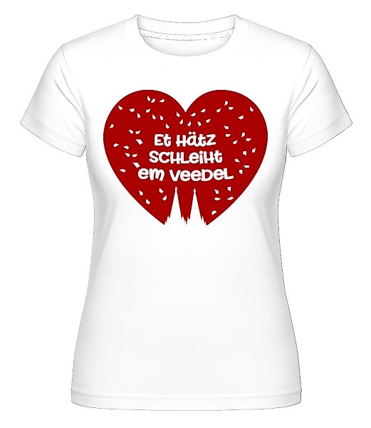 Et Hätz Schleiht Em Veedel · Shirtinator Frauen T-Shirt günstig online kaufen