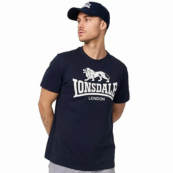 Lonsdale T-Shirt Lonsdale Herren T-Shirt Logo navy 3XL (1-tlg) günstig online kaufen