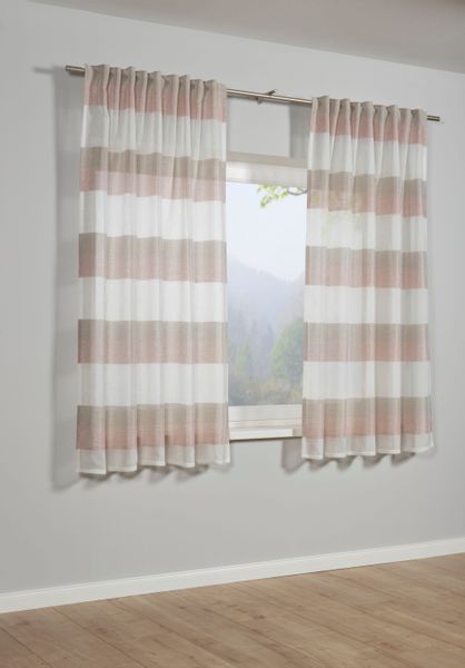 GARDINIA Gardine "Schal mit Gardinenband Etamine" verdeckte Schlaufen 1 Stk günstig online kaufen