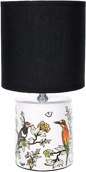 BRUBAKER Nachttischlampe Tischlampe Vogel Design Asiatisch günstig online kaufen
