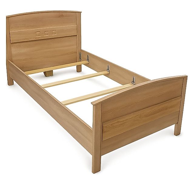 bv-vertrieb Schlafzimmer-Set Seniorenbett Komfortbett Nachtkonsole Eiche so günstig online kaufen