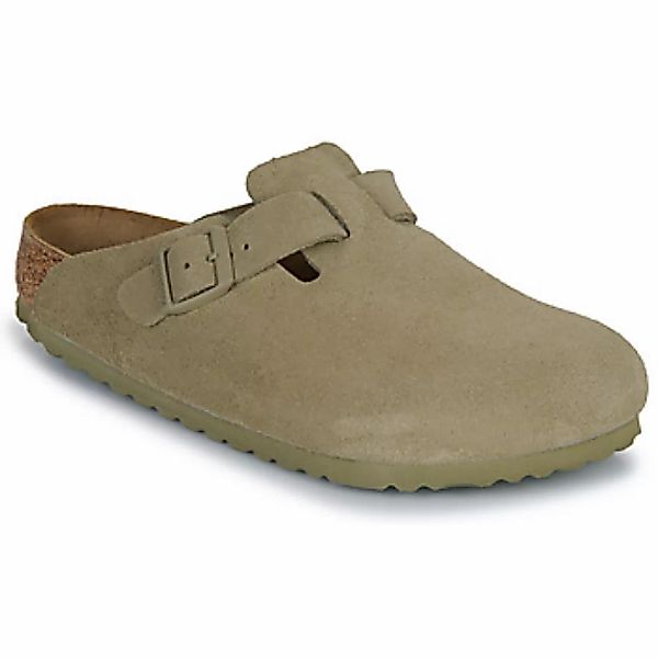 BIRKENSTOCK  Pantoffeln Boston LEVE Faded Khaki günstig online kaufen