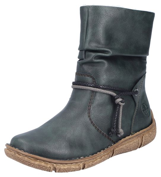 Rieker Winterboots, Winterstiefelette, slouchy Schaft, Reißverschluss, günstig online kaufen