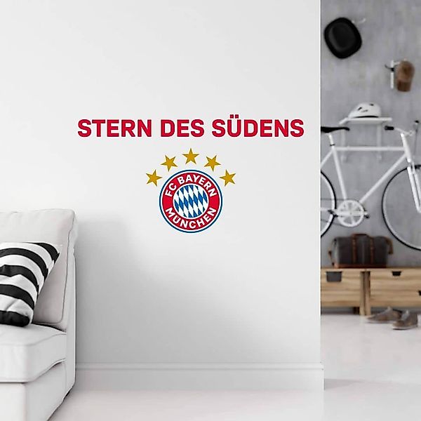 FC Bayern München Wandtattoo Fußball Sticker günstig online kaufen
