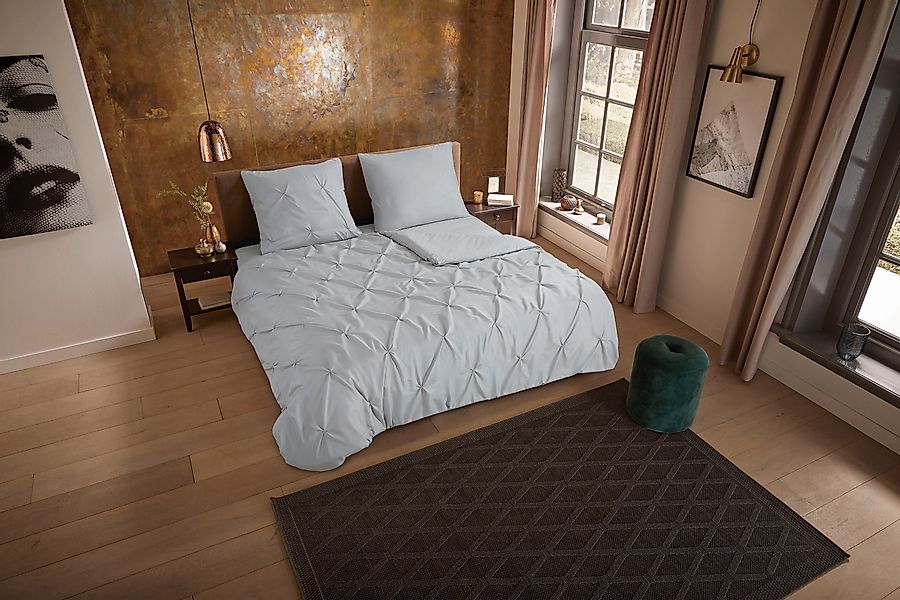 PURE luxury collection Wendebettwäsche »Elegence« 3 Stk. tlg. Mikrofaser, U günstig online kaufen