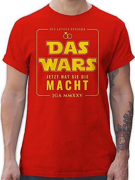 Shirtracer T-Shirt JGA 2025 Das Wars Jetzt hat sie die Macht JGA Männer günstig online kaufen