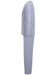 Henry Terre Schlafanzug Pyjama Set Langarm günstig online kaufen