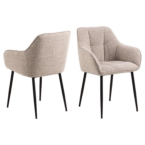 ACTONA GROUP Armlehnstuhl "Brenda" () Esszimmerstuhl, Armlehne, (Set, 2 st) günstig online kaufen