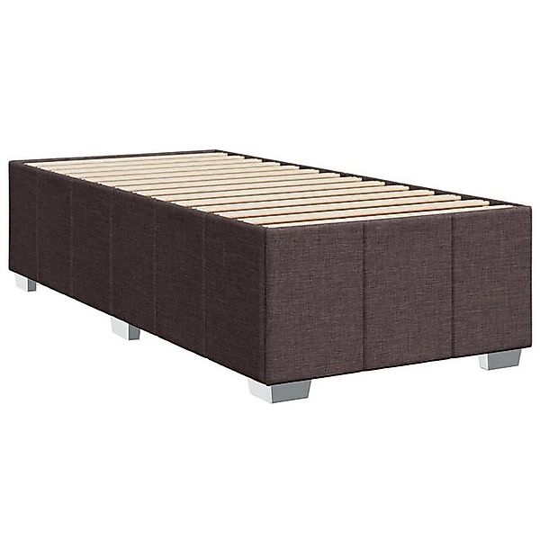 vidaXL Bett Bettgestell ohne Matratze Dunkelbraun günstig online kaufen