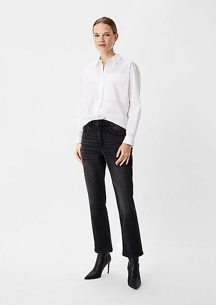 comma casual identity 5-Pocket-Jeans Regular: Jeans mit Straight leg Waschu günstig online kaufen