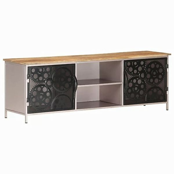 furnicato TV-Schrank 120x30x40 cm Raues Mangoholz (1-St) günstig online kaufen