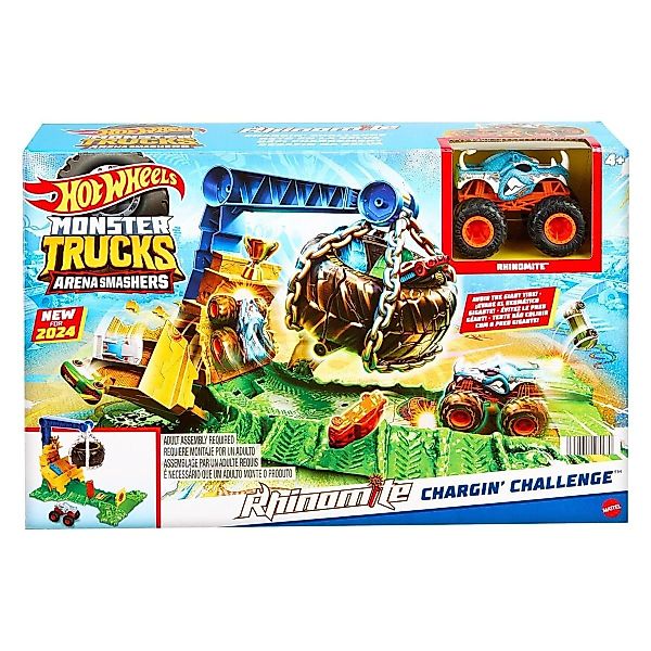 Mattel® Spielzeug-Auto HotWheels HTP18 MonsterTrucks ArenaSmashers günstig online kaufen