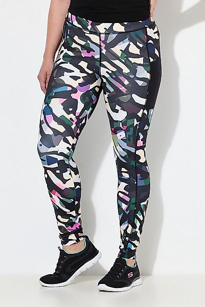 Ulla Popken Leggings Sport-Leggings schnelltrocknend Taschen recycelt günstig online kaufen