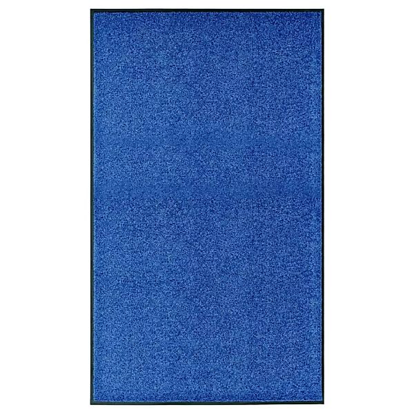 Fußmatte Waschbar Blau 90x150 Cm günstig online kaufen