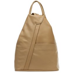 Caspar Cityrucksack 2in1 sportliche Leder Schultertasche günstig online kaufen