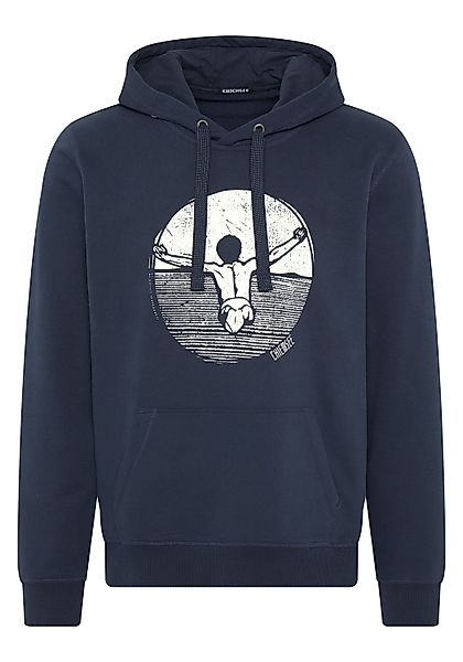 Chiemsee Kapuzensweatshirt Hoodie mit Jumper-Motiv 1 günstig online kaufen