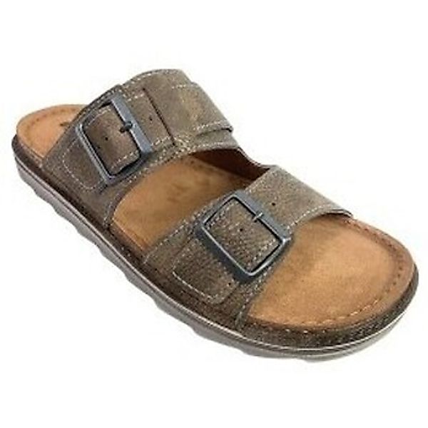 Inblu  Pantoffeln Herrensandale bu16 braun günstig online kaufen
