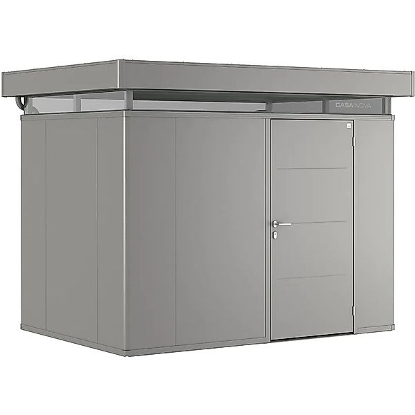 Biohort Metallgerätehaus CasaNova 3 x 2 m Quarzgrau-Metallic Türanschlag re günstig online kaufen