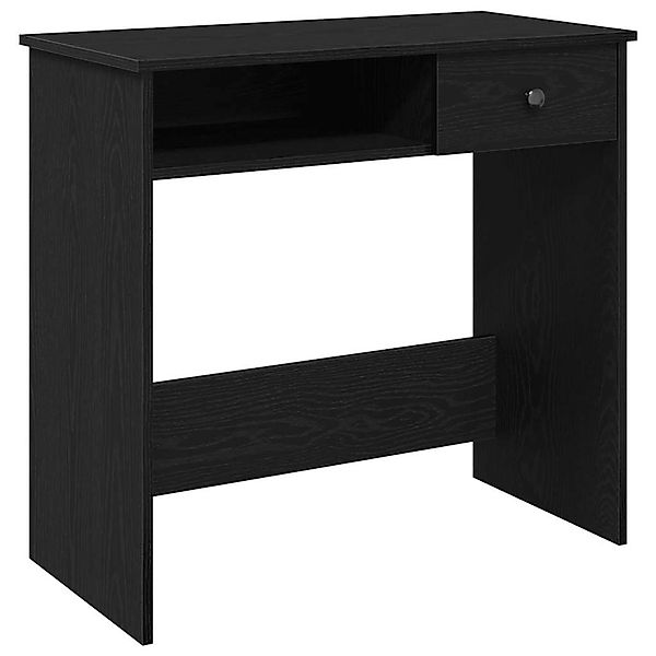 vidaXL Schreibtisch Schwarz 80x40x75 cm Holzwerkstoff 860473 günstig online kaufen