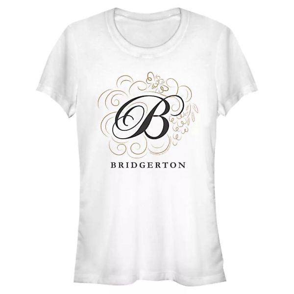 Netflix - Bridgerton - Logo B - Frauen T-Shirt günstig online kaufen
