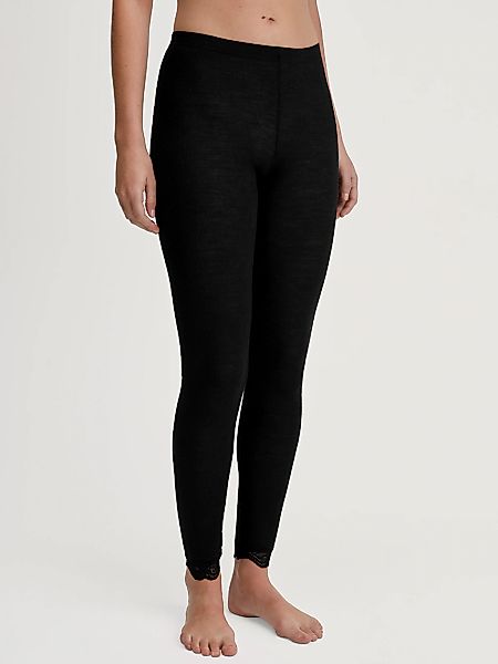 CALIDA Leggings "Richesse Lace", Spitzen-Details, elastisch, Feinripp-Quali günstig online kaufen