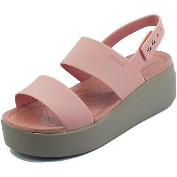 Crocs  Sandalen brooklyn low wedge pale günstig online kaufen